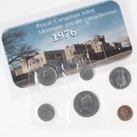 1975 Canadian 6-Coin Brilliant Uncirculated (Proof-like) Collector